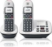 Motorola Digital Cordless Telephone CD5012+ (2-HANDSET) with ANSWERING Machine