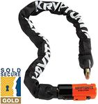 Kryptonite Locks Evolution Series 4 1090 90cm Integrated Bike Chain Lock - Sold Secure Gold