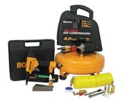 BOSTITCH CPACK1850 18 Gauge Brad Nailer Compressor Combo Kit