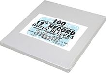 (100) 12" Record Outer Sleeves - Ex