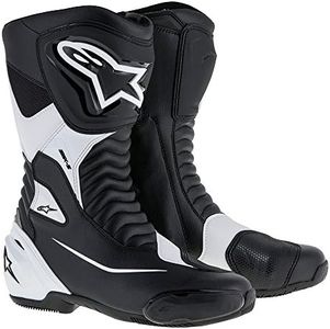 Alpinestars Unisex's Sports Motorcycle Boots SMX S Black-43, Black, US:5