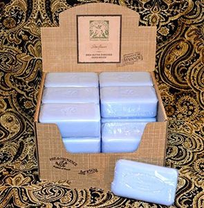 Case of 18 Pre de Provence Starflower Scent 150 gram shea butter large soap bars