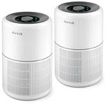 2Pack Air Purifier for Home Bedroom with H13 True HEPA Filter for Smoke, Smokers, Dust, Odors, Pollen, Pet Dander | Quiet 99.9% Removal to 0.1 Microns | White Available for California?