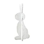 Mud Pie Bunny Stand Sitter, Small; 19" x 8.33"