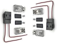 ERR117 Range Burner Receptacle kit Fits for Whirlpool Kenmore Electric Stove Range Burner Replaces 766339, 550226, 71930, 74-06-132, 74-06(2 sets)