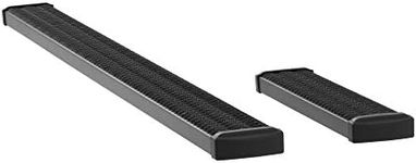 LUVERNE 415100-401724 Grip Step Black Aluminum 100-Inch, 36-Inch Van Running Boards, Select Ford Transit-150, 250, 350