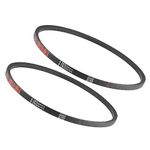 Kozelo 2pcs A-787Li/A31 Drive V-Belt - [13mm Width x 8mm Height] A-Section Rubber Drive Belt Wrapped for Transmission Use, 787mm Inside Circumference