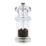 Cole & Mason 505 Pepper Mill - Acrylic Pepper Grinder Includes Precision Mechanism and Premium Peppercorns