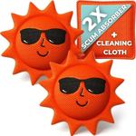 BubbyShine, Hot Tub Scum Absorber for Spa Hot Tub Cleaner - Hot Tub Accessories for Adults, Hot Tub Scum Sponge for Hot Tub Oil Absorbing Sponge for Hot Tub Skimmer, Hot Tub Sponge Scum Remover