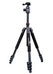 Powerpak Xpro-25 5ft. Lightweight Portable Aluminium Tripod Stand with Ball Head for Video & DSLR Cameras Payload 6Kg