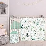 4 Pcs Baby Crib Bedding Set Include