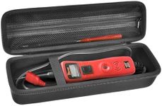 Case Compatible with Power Probe 3 3EZ 4, Circuit Tester Storage Holder, Car Diagnostic Tool Digital Volt Meter Organizer Box Fits Multimeter Test Leads and Adapter (Bag Only)
