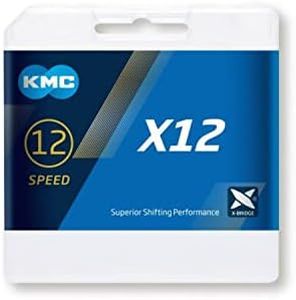 KMC X12 12 Speed Chain, BlackTech, 126 Link