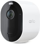 Arlo Pro 5S 2K Spotlight Camera - 1 Pack - Security Cameras Wireless Outdoor, Dual Band Wi-Fi, Color Night Vision, 2-Way Audio, Home Security Cameras, Home Improvement, White – VMC4060P