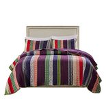 Greenland Home 3 Piece Marley Quilt Set, King