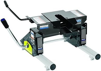 REESE Fifth Wheel Hitch 16,000 lbs. Capacity, Dual Jaw, Complete System, Round Tube Slider
