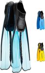 Cressi Rondinella Snorkeling Fins - Multi-Colour, Size 41 - 42