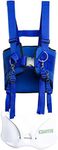 GAFFER SPORTFISHING Standup Fishing Shoulder Harness with Fighting Rod Belt - Blue