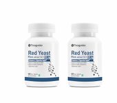 Trexgenics RED YEAST RICE extract 600 mg Cholesterol, Triglycerides Support (60 Veg Capsules) (Pack of 2)