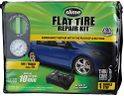 Slime 50122 Flat Tire Puncture Emergency Kit, Includes Sealant and Tire Inflator Pump, Analog, Suitable for Cars and Other Highway Vehicles, 10 Min Fix