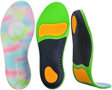 Plantillas Ortopédicas para Niños, Inserciones de Zapatos de Soporte de Arco, Plantillas de Copa de Tacón Profundo para Pies Planos, Fascitis Plantar, Plantillas para Aliviar el Dolor de Pies