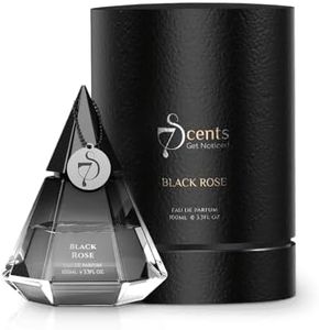 7 Scents Perfume - 100ml | Black Rose | Eau De Parfum | Unisex Fragrance | Exquisite Indo Luxury Perfume (BLACK ROSE)
