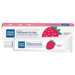 Mee Mee Fluoride-Free Mild Toddler Deep Clean Toothpaste (Strawberry Flavour) 70 G, Pack Of 1