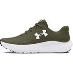 Under Armour Kids Surge 4 Running Shoes Juniors Khaki/White 3 (35.5)