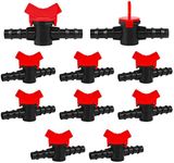 10 Pcs Drip Irrigation Switch Valve