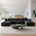 JACH 160.6" U-Shaped Sectional Couc