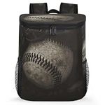 Old Baseball Backpack Coolers Insulated Leak Proof Lightweight Cooler Bags Insulated Portable Backpack Cooler for Lunch Picnic Hiking Camping Beach Park Day Trips Beer