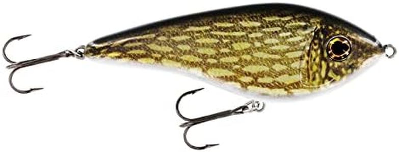 Westin Swim Glidebait - Jerkbait, Colour: Real Pike, Length/Weight/Swimming Behaviour: 12 cm / 53 g / Suspension