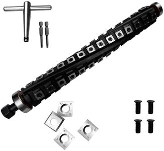 FHONK 13-inch Spiral Helical Cutterhead for DeWalt DW735, DW735X, DW735-XE Thickness Planer (13 inch)