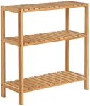 SONGMICS Bamboo Storage Shelf, 3-Ti