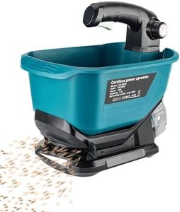 Adisipsoarin Salt Spreader for Makita 18v Battery,Handheld Fertilizer Spreader for Lawns,Available Year-Round,Grass Seeds,Fertilizer,Rock Salt and Ice Melt(Battery Not Included)