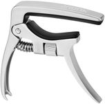 Aroma Professional Guitar Capo Trigger Tension Adjustable with Guitar Bridge Pin Puller for 6 Strings Acoustic and Electric Guitars