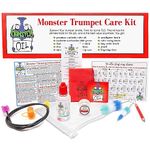 Monster Trumpet/Cornet Care and Cleaning Kit | Valve Oil, Slide Grease, and More to Take Care of and Clean Your Trumpet!