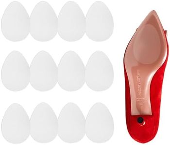 Adesivi Suola Antiscivolo per Scarpe - Cuscinetti Trasparenti Autoadesivi in Gel di Eccellente - Protezione e Sicurezza da Scivolamenti su Pavimenti Lisci e Bagnati - Set da 12 Pezzi