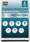 Utopia Bedding Waterproof Pillow Pr