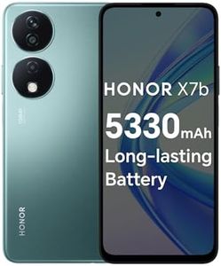 HONOR X7b Mobile Phone Unlocked, 108MP Triple Camera, 6.8" 90Hz Fullview Display, 6 GB+128 GB, Android 13, Dual SIM, Emerald Green