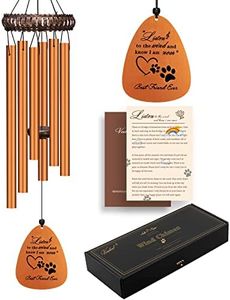 VENBEEL Dog Memorial Gifts, 28" Pet Memorial Wind Chimes, Loss of Dog Sympathy Gift, Dog Passing Away Pet Loss Sympathy Gift