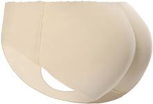 Wave Fashion Women Butt Pads Enhancer Panties Padded Hip Underwear Shapewear Butts Lifter Lift Panty Seamless Fake Booty Padding Briefs (in, Alpha, L, Regular, Beige)