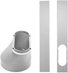 Lancei Adjustable Window Seal With Window Adaptor Kit For Portable Air Conditioner, 6" Window Adaptor For Portable Air Conditioner, Adjustable Window Sealing Plate Window Slide Kit Plate