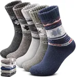 Yeblues Winter Warm Thick Wool Sock