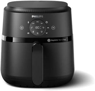 Philips Air Fryer 2000 Series 4.2L – Healthy Frying with RapidAir Technology, 13 Cooking Programs, Touchscreen, Up to 90% Less Fat, Dishwasher Safe (NA229/09)