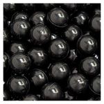 LittleTom 50 Plastic Balls 5.5cm in diameter to fill children's ball pits Black