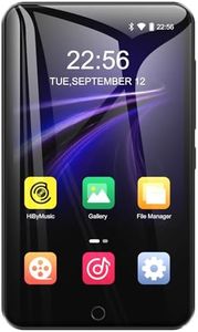 Lettore MP3 Bluetooth con WiFi, 4,0 Pollici Schermo Tattile MP3 Lettore Musicale, Oilsky 16GB Android 6.0 MTK 4-Core Lettore Audio Digitale MP3 Portatile, Lettore MP4 Musica con Browser e Radio FM