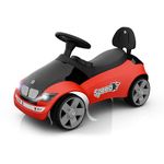 kidsROAR Baby Car - Push Ride On | Premium Push Toy with Music, Front & Rear Lights, 3D Colorful Lights, Supports Up to 100kg Car for Kids 1 Year to 5 Year (RED)