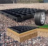 GARDEN SHED BASE GRID 3M X 2M SUITS 10X6 SHEDS & 10X7 FEET SHEDS = FULL ECO KIT + HEAVY DUTY MEMBRANE - PLASTIC ECO PAVING SLAB BASES & DRIVEWAY GRIDS