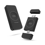 KARWAN Wireless Watch Charger for iWatch & Samsung Galaxy Wireless Charger, Type-C Fast Charging Pad Compatible with QC & PD (5V/3A, 9V/2A, 12V/1.5A)